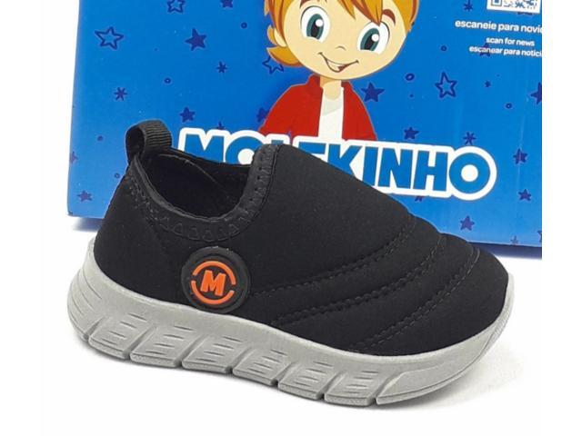TENIS MOLEKINHO 2147.113.14913 PRETO - TR5 CALÇADOS